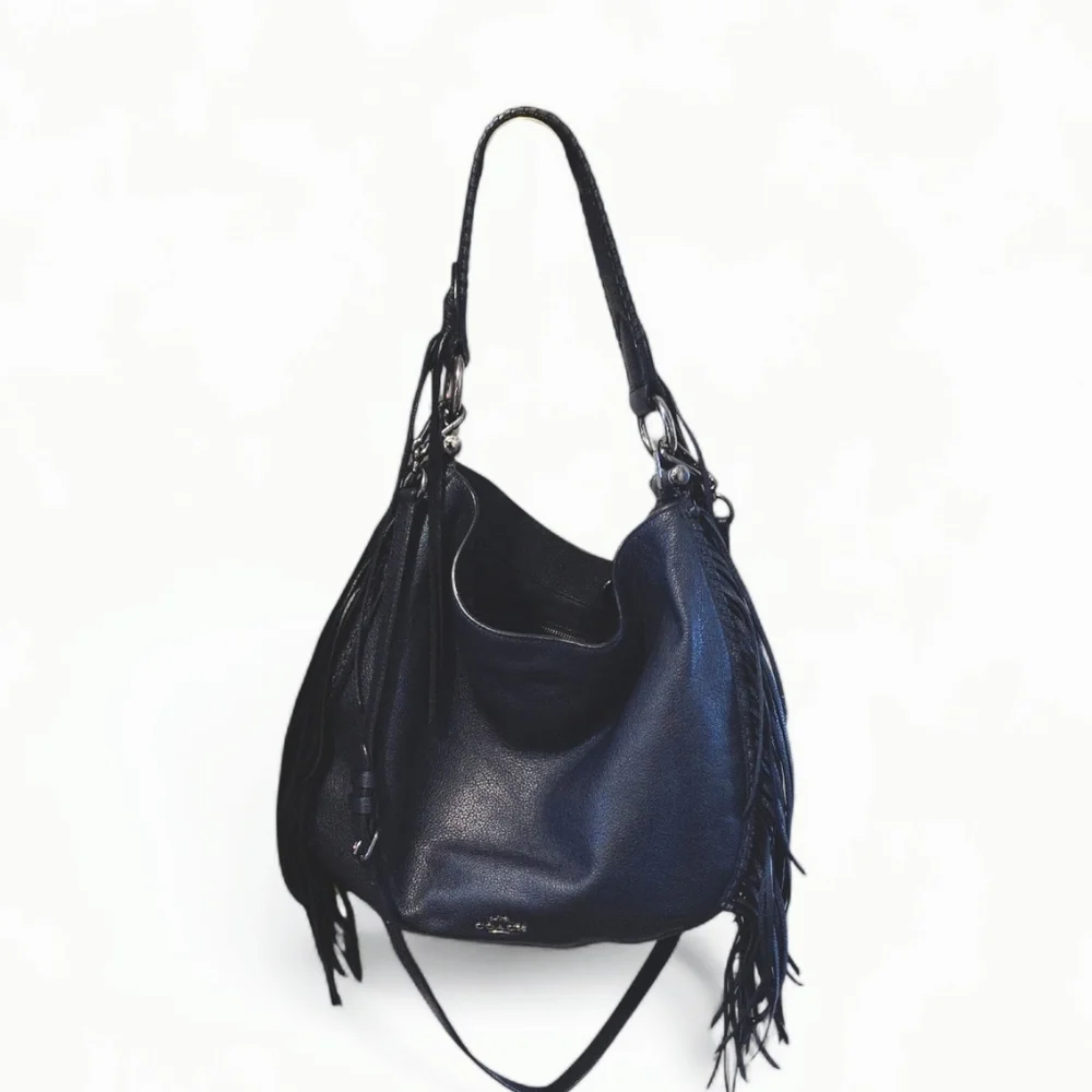 Coach Nomad Fringe Hobo # 37717 - Picture 1 of 10
